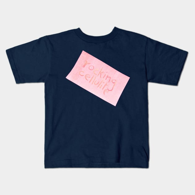 rocking cellulite Kids T-Shirt by inSomeBetween